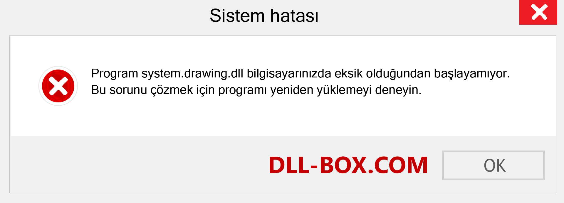 system.drawing.dll dosyası eksik mi? Windows 7, 8, 10 için İndirin - Windows'ta system.drawing dll Eksik Hatasını Düzeltin, fotoğraflar, resimler